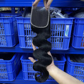 4x4 HD/ Transparent Closure Body Wave