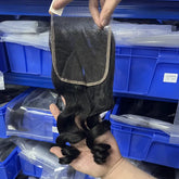 5x5 HD/ Transparent Closure Loose Wave