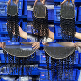 Transparent Lace Closure & Frontal Curly