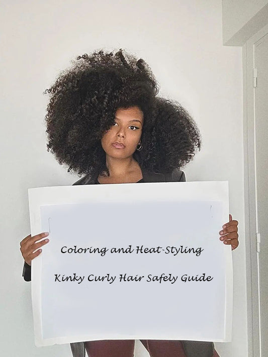 Coloring and Heat-Styling Kinky Curly Hair Safely