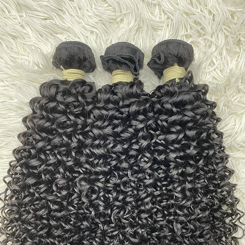 15A Single Donor Raw Hair Weaving Curly