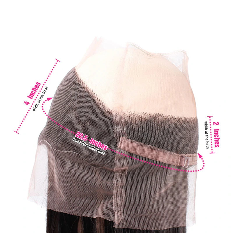 360 Transparent Frontal Straight