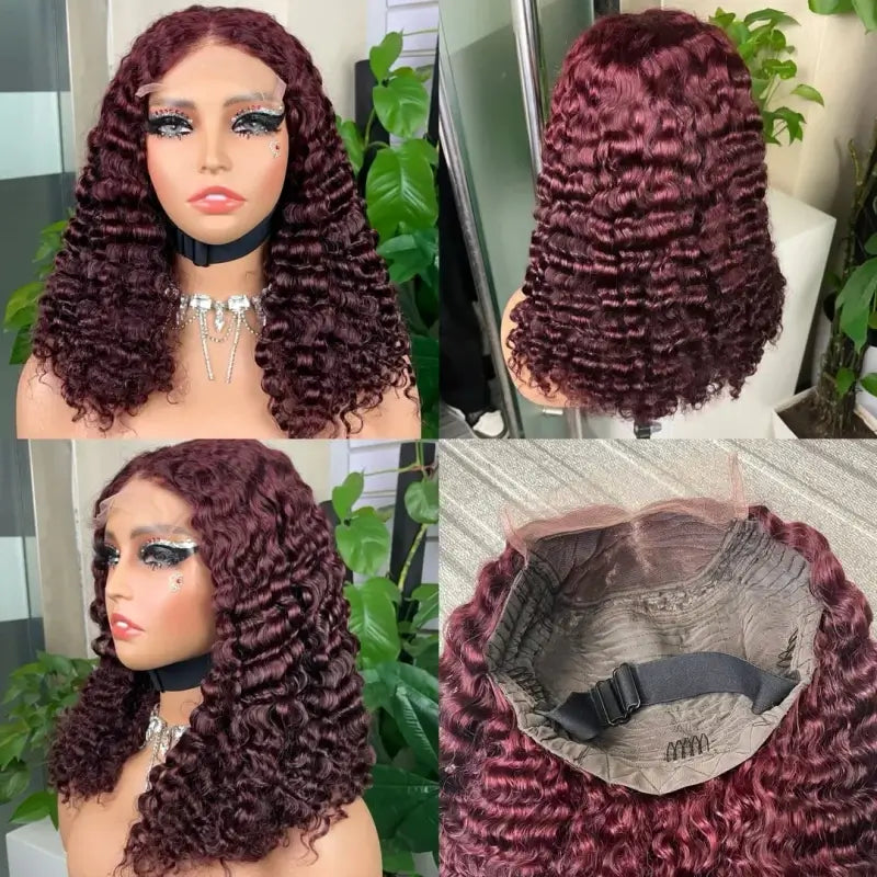 5x5 Double Drawn Raw Hair Wig Bohemian Curl