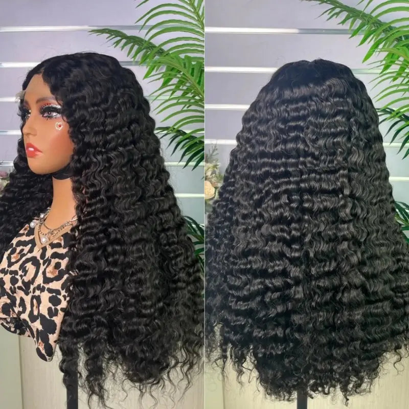 5x5 Double Drawn Raw Hair Wig Bohemian Curl