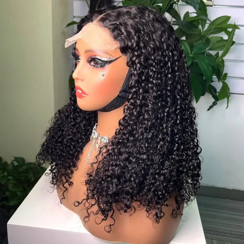 5x5 Double Drawn Raw Hair Wig Pixel Curly