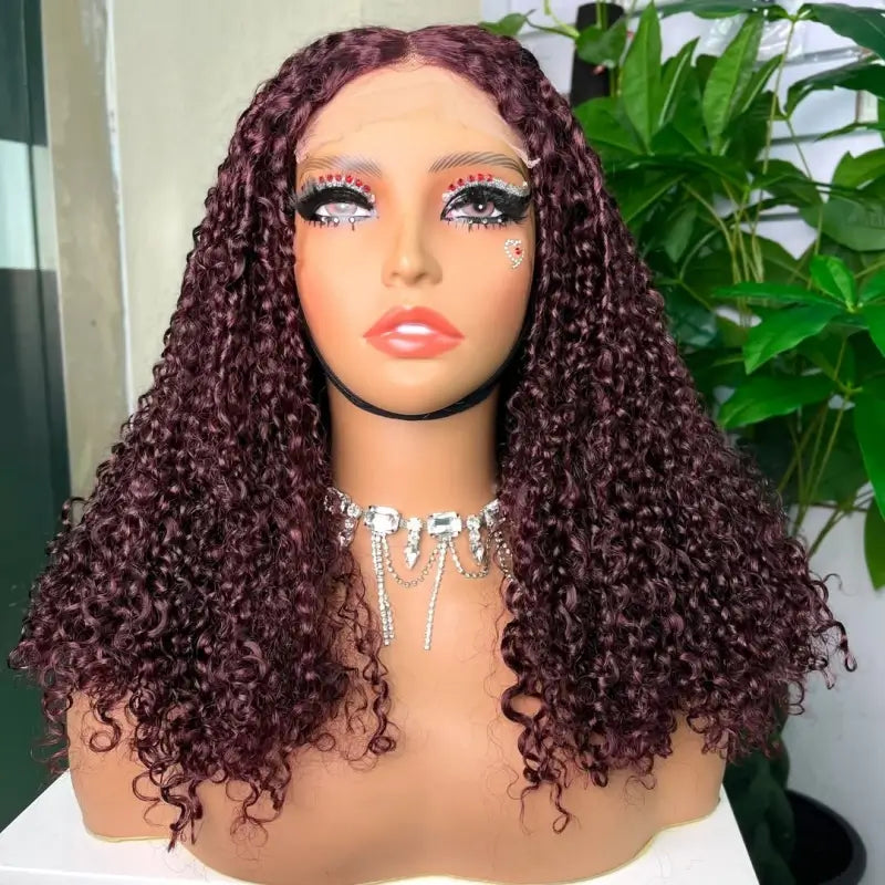 5x5 Double Drawn Raw Hair Wig Pixel Curly