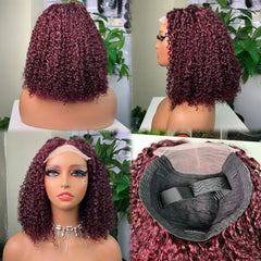 5x5 Double Drawn Raw Hair Wig Pixel Curly