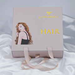 Custom Logo Slide Drawer Cardboard Boxes For Hair Extensions & Wigs