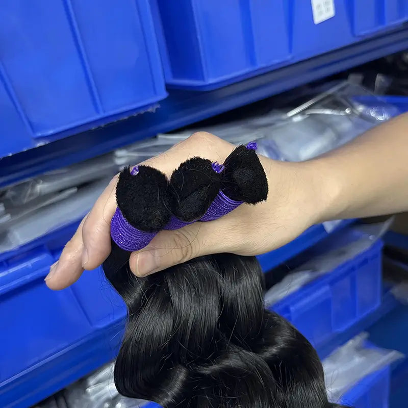 Loose Wave Bulk Virgin Human Hair For Braiding