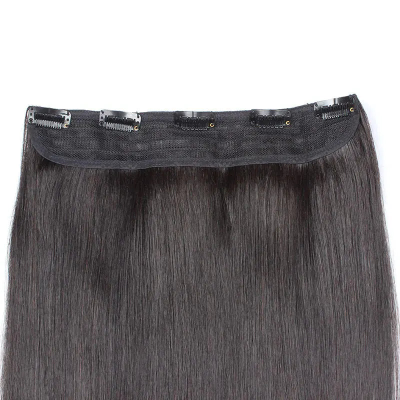 One Piece 3/4 Full Head Clip-in Virgin Human Hair – YARA HAIR