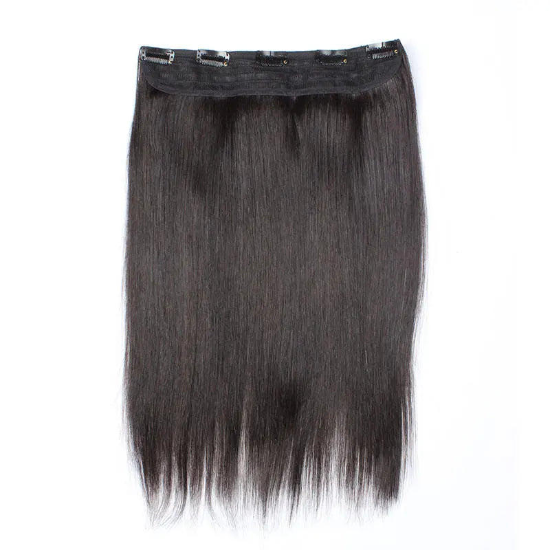 One Piece 3/4 Full Head Clip-in Virgin Human Hair – YARA HAIR