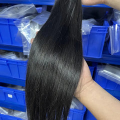 Straight Tape-In Virgin Human Hair Extensions