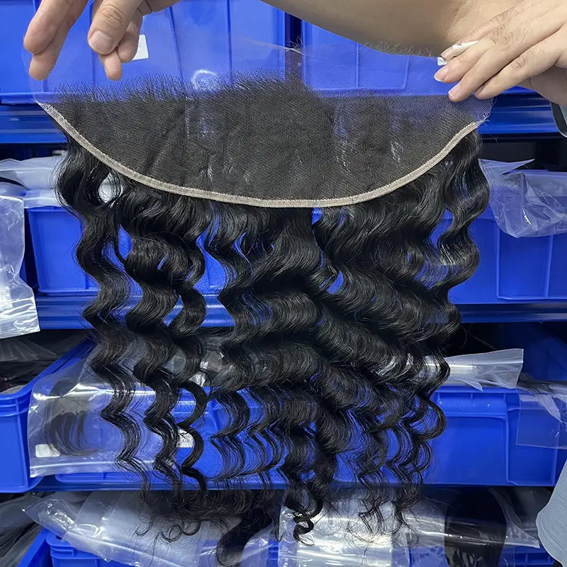 Transparent Lace Closure & Frontal Loose Deep