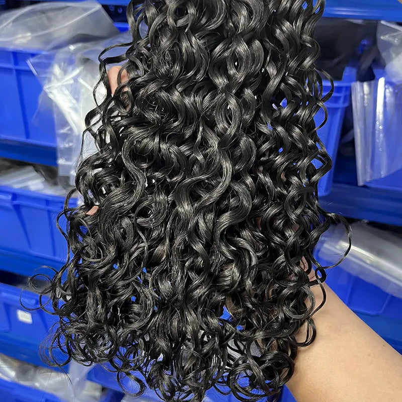Water Wave Tape-in Virgin Human Hair Extensions – YARA HAIR