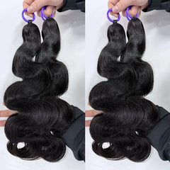Body Wave Human Hair Crochet Braids Extensions